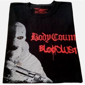 Body Count Bloodlust T-shirt. Black men’s 4XL